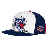 Youth Mitchell & Ness  Navy New York Rangers Mascot Snapback Hat