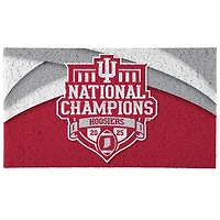 Indiana Hoosiers College Football Playoff 2025 National Champions Turf Mat