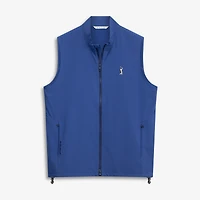 Men's Peter Millar Navy THE PLAYERS Dunes Full-Zip Vest