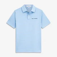 Youth Peter Millar Blue THE PLAYERS Hales Performance Jersey Polo