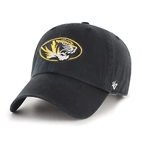 Youth '47  Black Missouri Tigers Clean Up Adjustable Hat