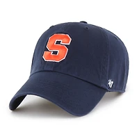 Men's '47  Navy Syracuse Orange Clean Up Adjustable Hat
