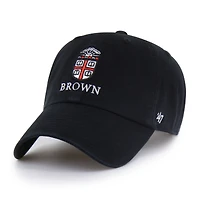 Men's '47  Black Brown Bears Clean Up Adjustable Hat
