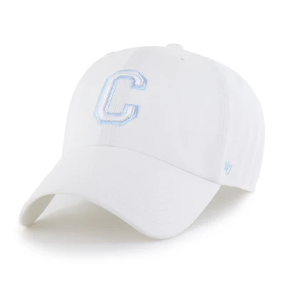 Men's '47  White Columbia University Clean Up Adjustable Hat