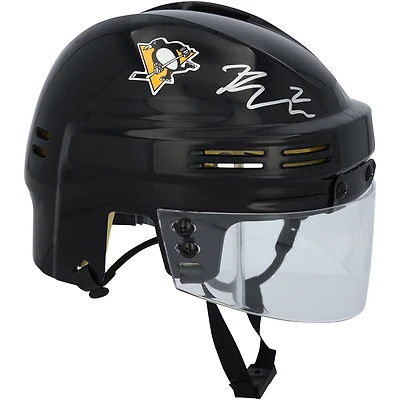 Rutger McGroarty Pittsburgh Penguins Autographed Black Mini Helmet