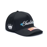 Unisex Black Charlotte FC Love Me Snapback Hat