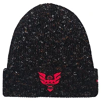 Unisex Black D.C. United Confetti Cuffed Knit Hat