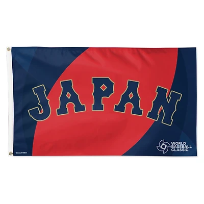 WinCraft Japan Baseball 2026 World Baseball Classic 3' x 5' Single-Sided Deluxe Flag