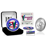 Highland Mint Puerto Rico Baseball 2026 World Baseball Classic Silver Coin