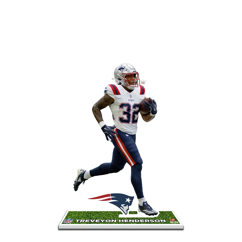 TreVeyon Henderson New England Patriots Player Standee