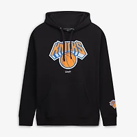 Men's Mitchell & Ness  Black New York Knicks Fleece Hoodie