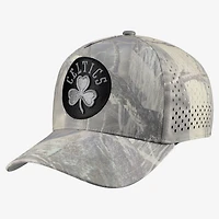 Men's Mitchell & Ness Camo Boston Celtics Perfect Pro Adjustable Hat