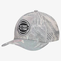 Men's Mitchell & Ness Camo Detroit Pistons Pro Pinch Adjustable Hat