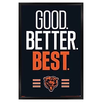 Chicago Bears 22.375" x 34" Framed Poster