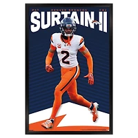 Pat Surtain II Denver Broncos 22.375" x 34" Framed Players Poster