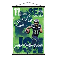 Jaxon Smith-Njigba Seattle Seahawks 22.375" x 34" Players Poster