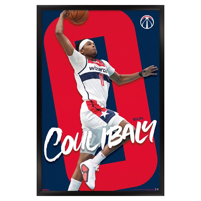 Bilal Coulibaly Washington Wizards 22.375" x 34" Framed Players Poster
