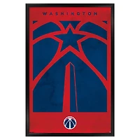 Washington Wizards 22.375" x 34" Framed Poster