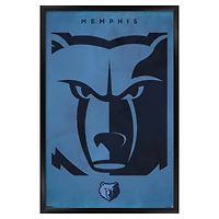 Memphis Grizzlies 22.375" x 34" Framed Poster