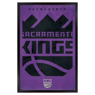 Sacramento Kings 22.375" x 34" Framed Poster