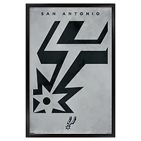 San Antonio Spurs 22.375" x 34" Framed Poster