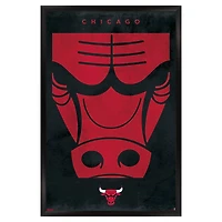 Chicago Bulls 22.375" x 34" Framed Poster