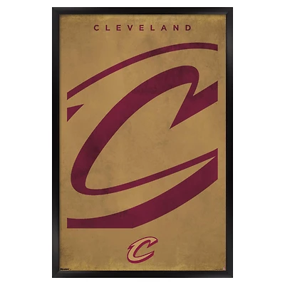 Cleveland Cavaliers 22.375" x 34" Framed Poster