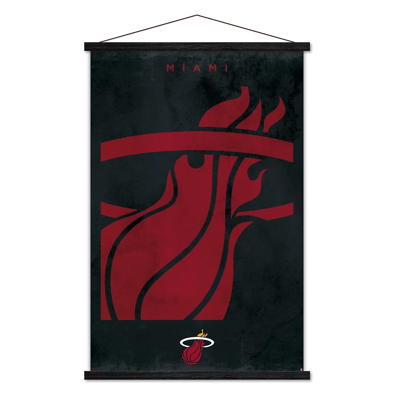 Miami Heat 23" x 34" Poster