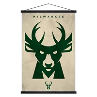 Milwaukee Bucks 22.375" x 34" Poster