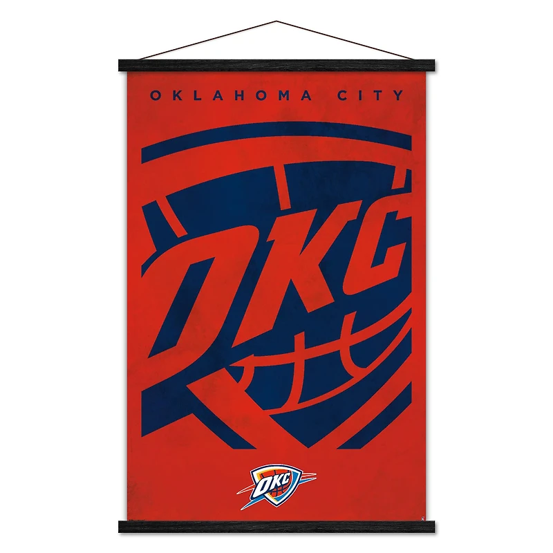 Oklahoma City Thunder 22.375" x 34" Poster