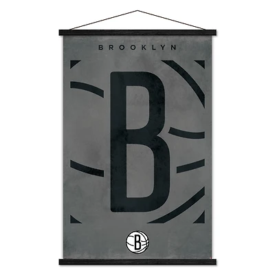Brooklyn Nets 22.375" x 34" Poster