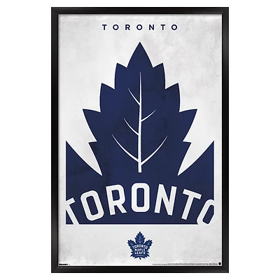 Toronto Maple Leafs 22.375" x 34" Framed Poster