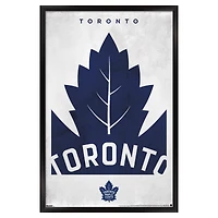 Toronto Maple Leafs 22.375" x 34" Framed Poster