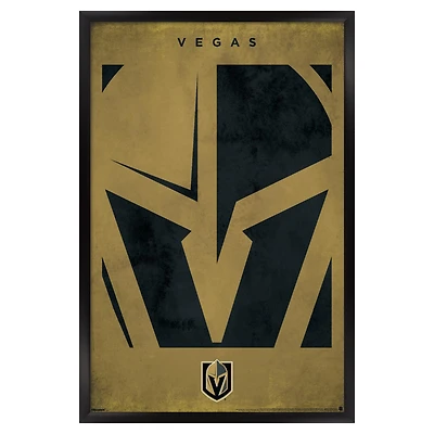 Vegas Golden Knights 22.375" x 34" Framed Poster