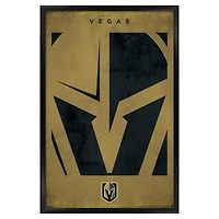Vegas Golden Knights 22.375" x 34" Framed Poster