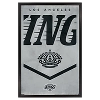 Los Angeles Kings 22.375" x 34" Framed Poster