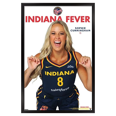 Sophie Cunningham Indiana Fever 22.375" x 34" Framed Players Poster