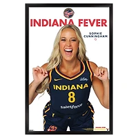Sophie Cunningham Indiana Fever 22.375" x 34" Framed Players Poster