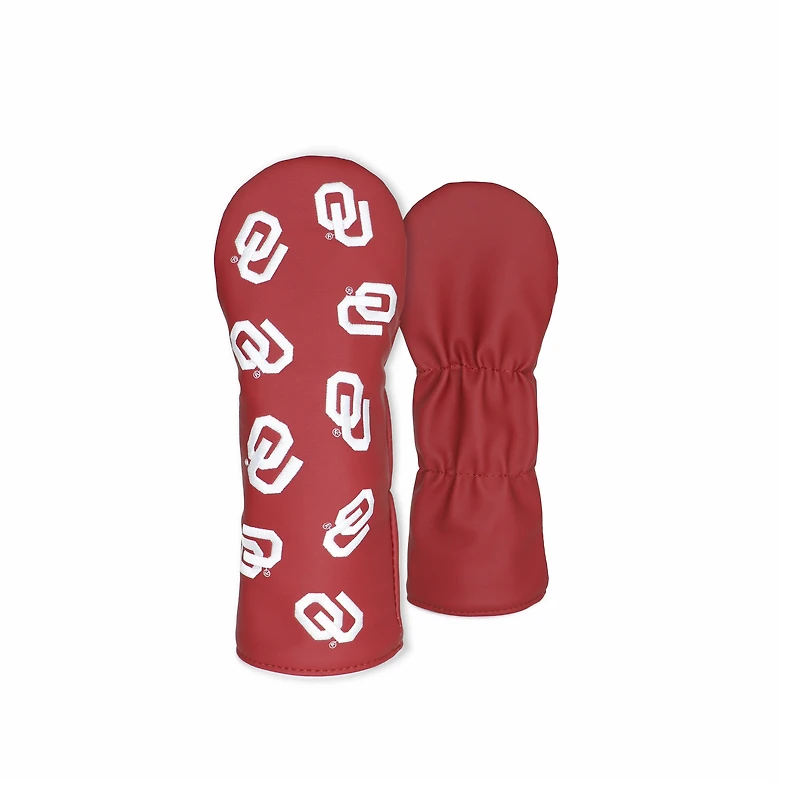 Hometown Brands Oklahoma Sooners Scattered Logo Fairway Club Cover