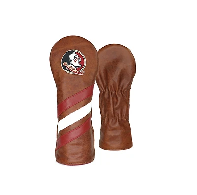 Hometown Brands Florida State Seminoles Leather Stripes Fairway Cover
