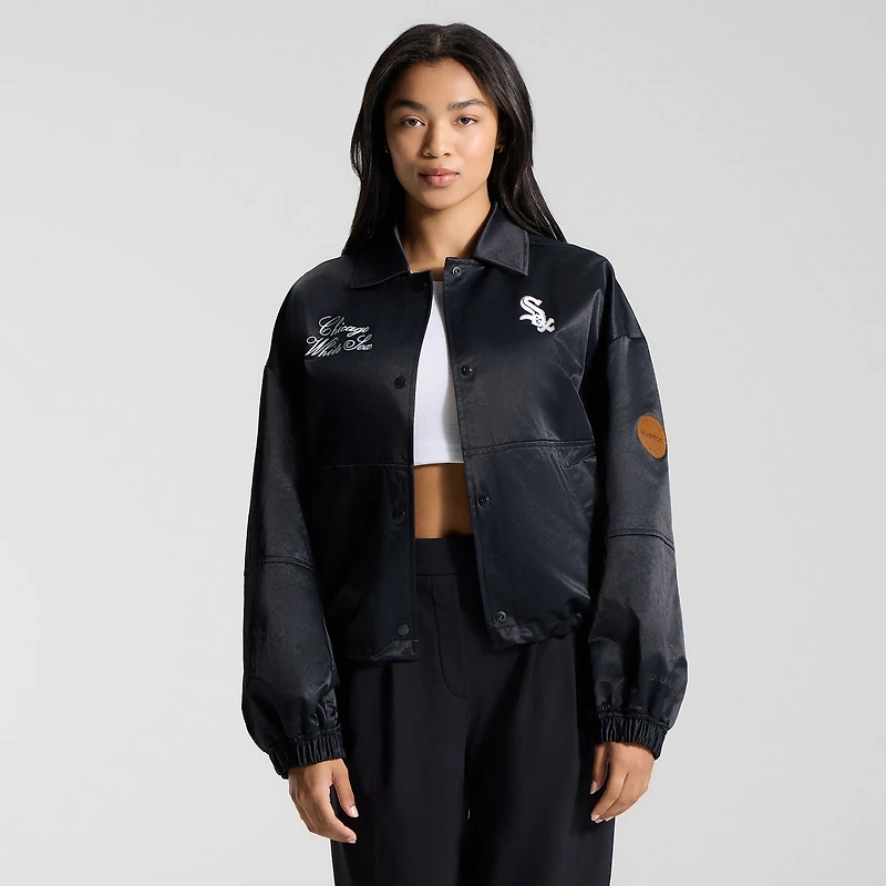 Women's lululemon Black Chicago White Sox Coaches Jacket