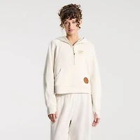 Women's lululemon Light Ivory Houston Astros Scuba Oversized Half-Zip Hoodie