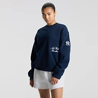 Women's lululemon True Navy New York Yankees Oversized Steady State Crew