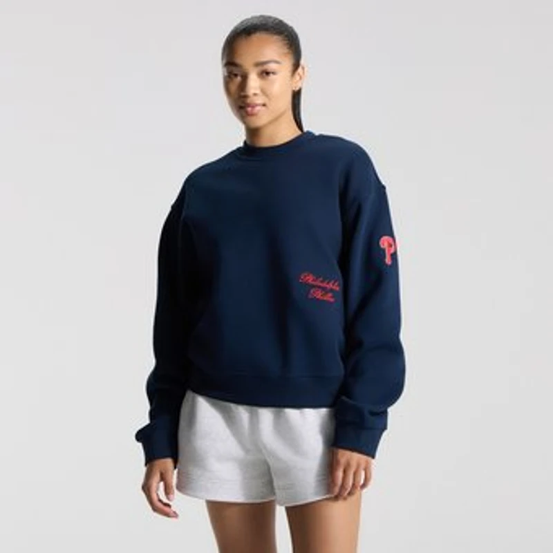 Women's lululemon True Navy Philadelphia Phillies Oversized Steady State Crew