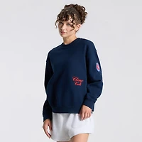 Women's lululemon True Navy Chicago Cubs Oversized Steady State Crew