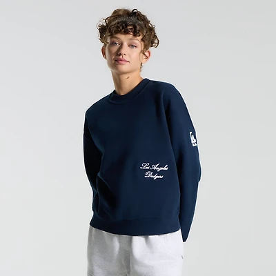Women's lululemon True Navy Los Angeles Dodgers Oversized Steady State Crew
