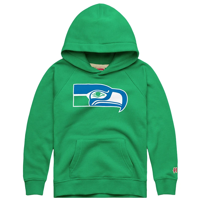 Youth Homage  Green Seattle Seahawks '76 Season Tri-Blend Hoodie