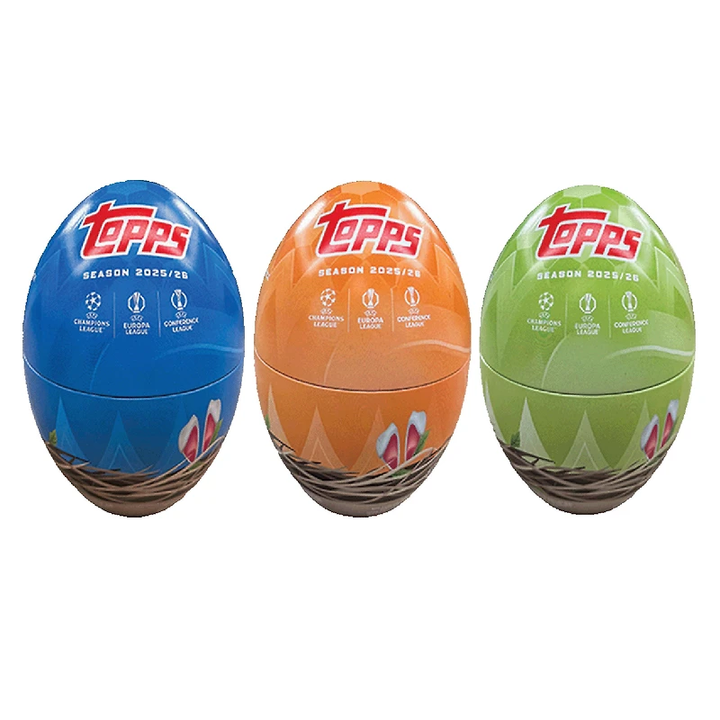 2025/26 Topps UCC Club Competition Factory Sealed Easter Tin