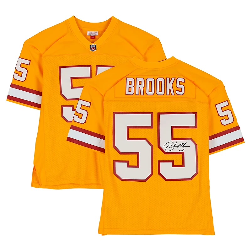 Derrick Brooks Tampa Bay Buccaneers Autographed Mitchell and Ness Replica Jersey