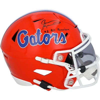 Jevon Kearse Florida Gators Autographed Riddell Speed Flex Mini Helmet with "98 All American" Inscription